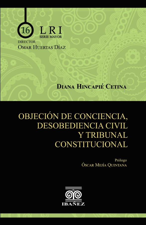 Portada de Objeción de conciencia, desobediencia civil y tribunal constitucional